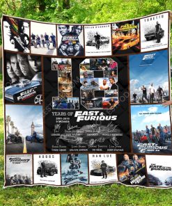 18 Years Of Fast & Furious – Quilt
