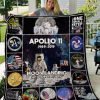 50th Anniversary Of Apollo 11 Moon Landing Quilt