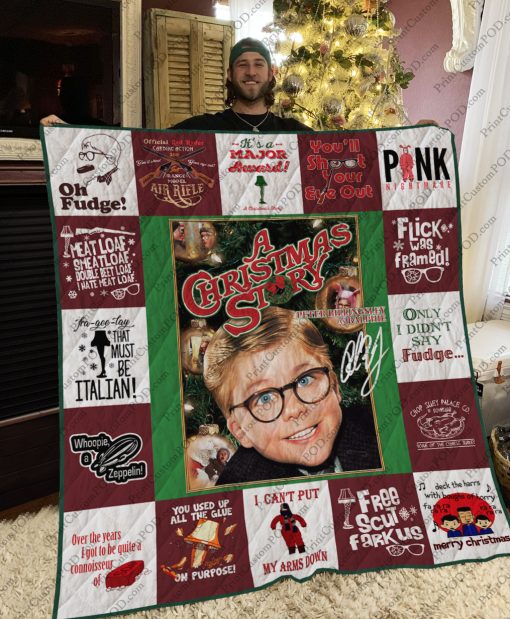 A Christmas Story Quilt Blanket For Fans Ver 17-2