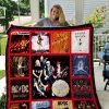 Ac/dc 45th Anniversary Coin Quilt Blanket