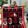 Ac Milan Quilt Blanket I1d2 To My Grandson Love Grandpa