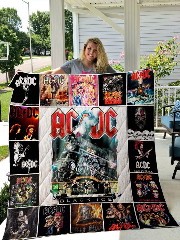 Acdc Albums Cover Quilt