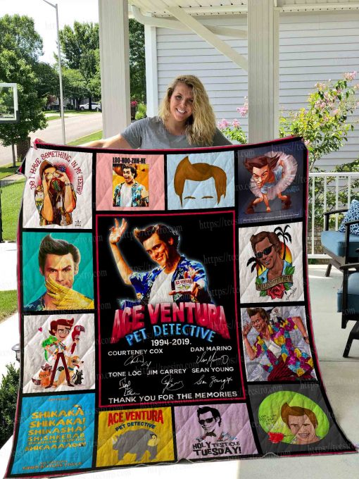 Ace Ventura: Pet Detective Quilt Blanket 01