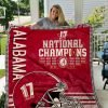 Alabama Crimson Tide Quilt Blanket 2