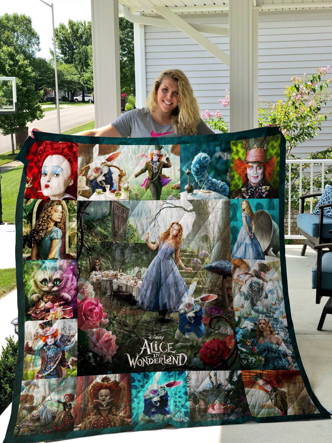 Alice In Wonderland Poster Quilt Pick A Quilt