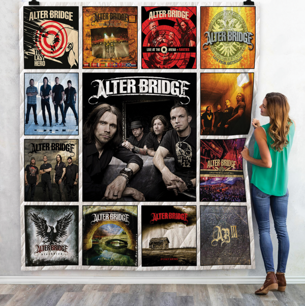 Alter Bridge Albums Quilt Blanket Ver13