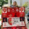 Arsenal F.c – To My Son – Love Mum Quilt