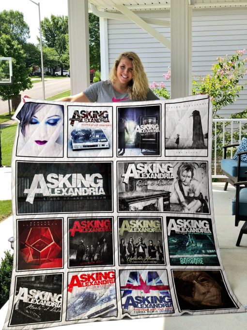 Asking Alexandria Quilt Blanket