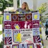 Aston Villa F.c – To My Daughter – Love Mom Quilt