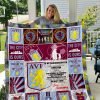 Aston Villa F.c – To My Granddaughter – Love Grandmom Quilt