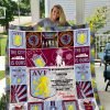 Aston Villa F.c – To My Granddaughter – Love Grandpa Quilt