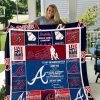 Atlanta Braves – To My Granddaughter – Love Grandpa Quilt