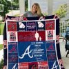 Atlanta Braves – To My Grandson – Love Grandpa Quilt