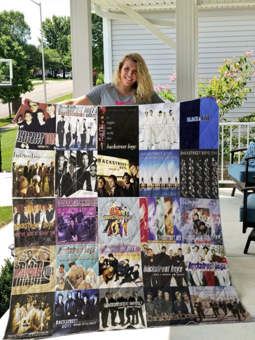 Backstreet Boys Album Covers Quilt Blanket