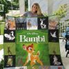 Bambi Minimalist Quilt Blanket Ver17