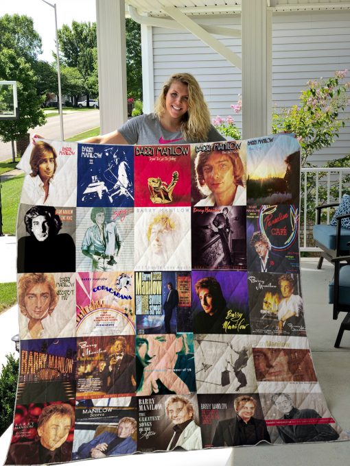 Barry Manilow Style 2 Quilt Blanket