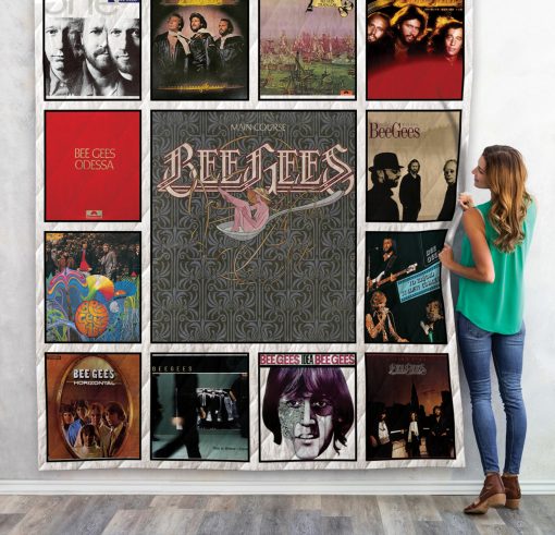 Bee Gees Album Quilt Blanket 01