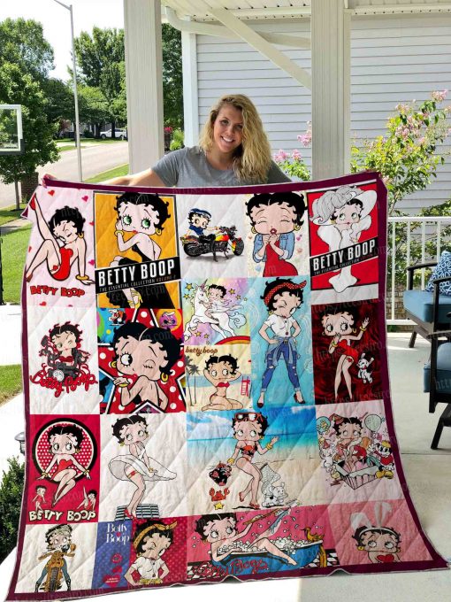 Betty Boop Quilt Blanket 01