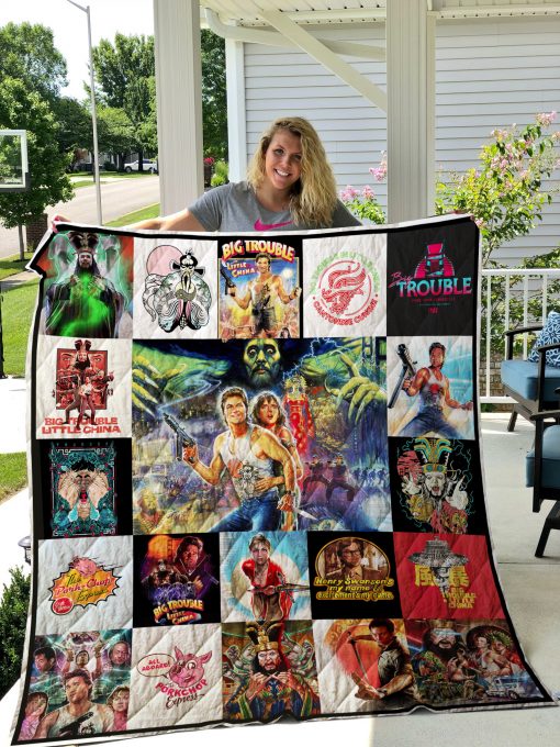 Big Trouble In Little China T-shirt Quilt