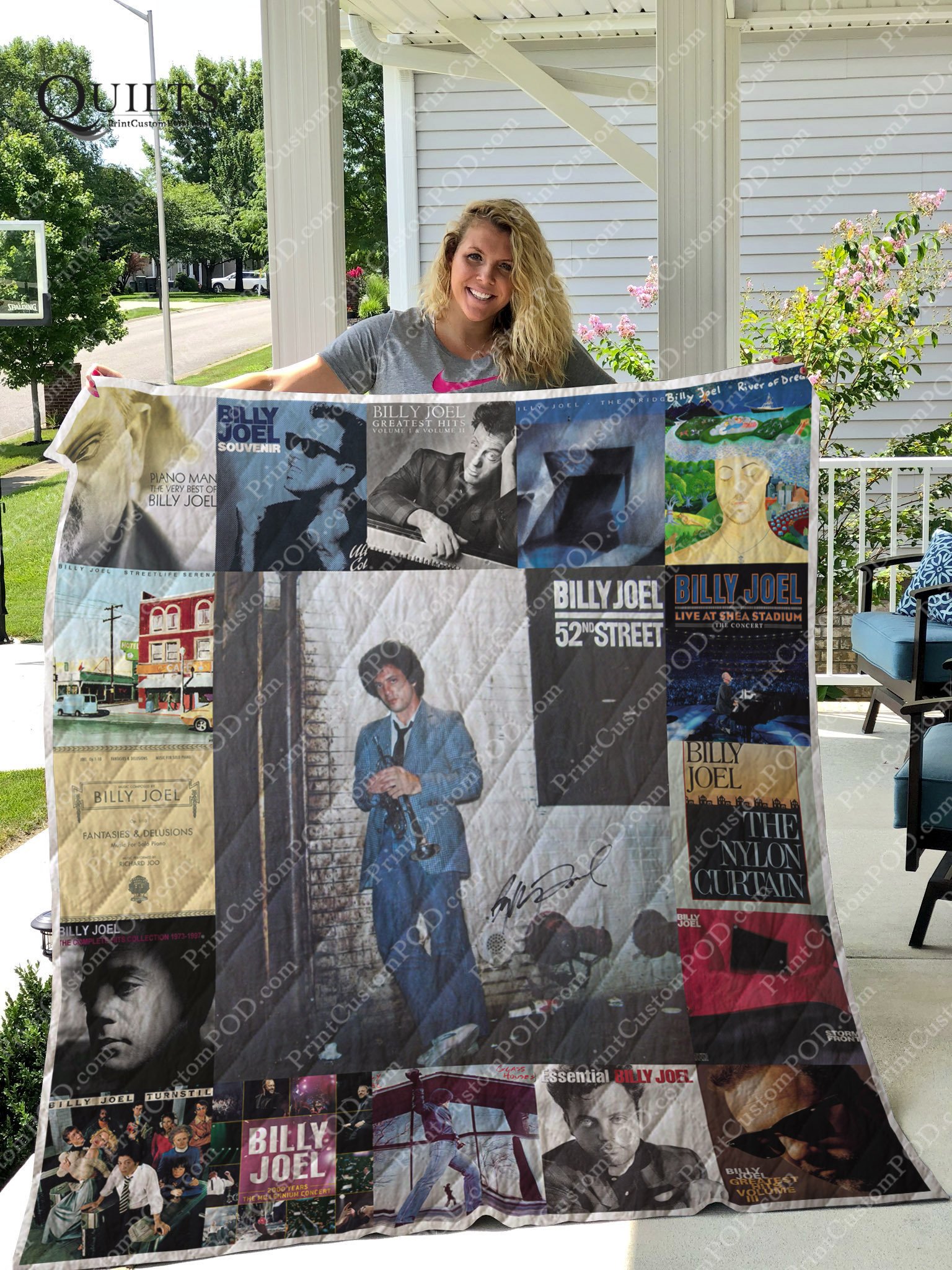 Billy Joel Albums Quilt Blanket For Fans Ver 17 - Pick A Quilt
