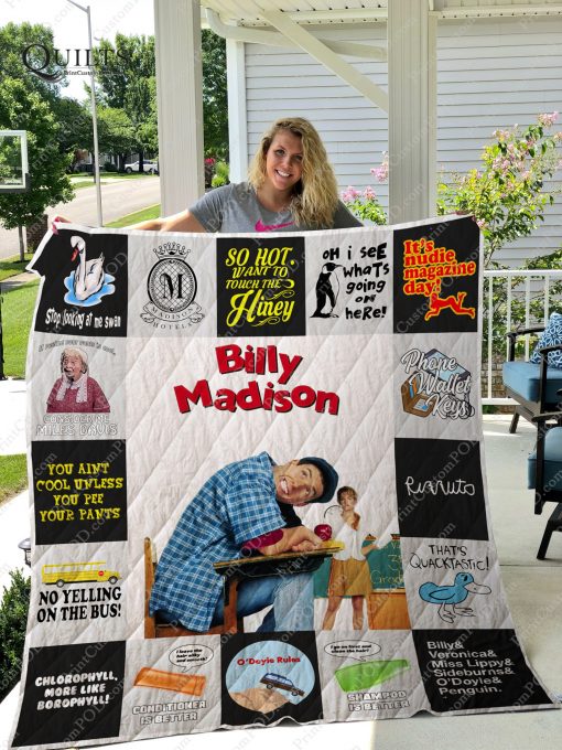 Billy Madison Quilt Blanket Ver17