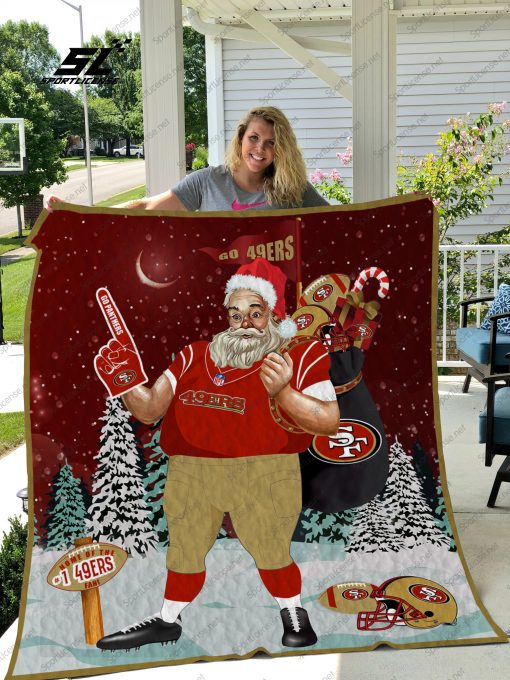 Bl – Sf49ers Quilt Blanket