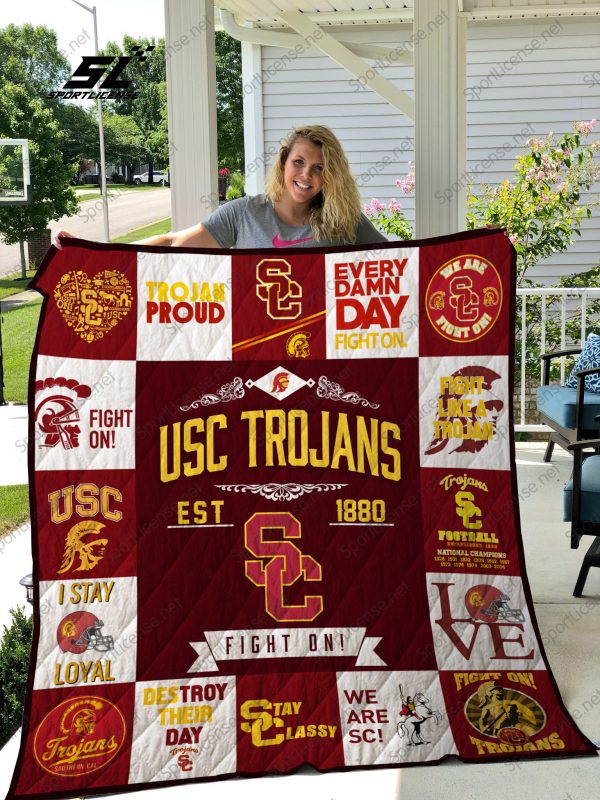 Bl – Usc Quilt Blanket 01