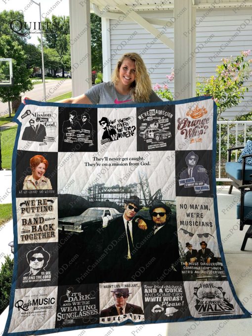 Blues Brothers T-shirt Quilt