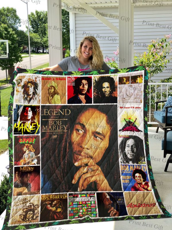 Bob Marley Albums Cover Poster Quilt