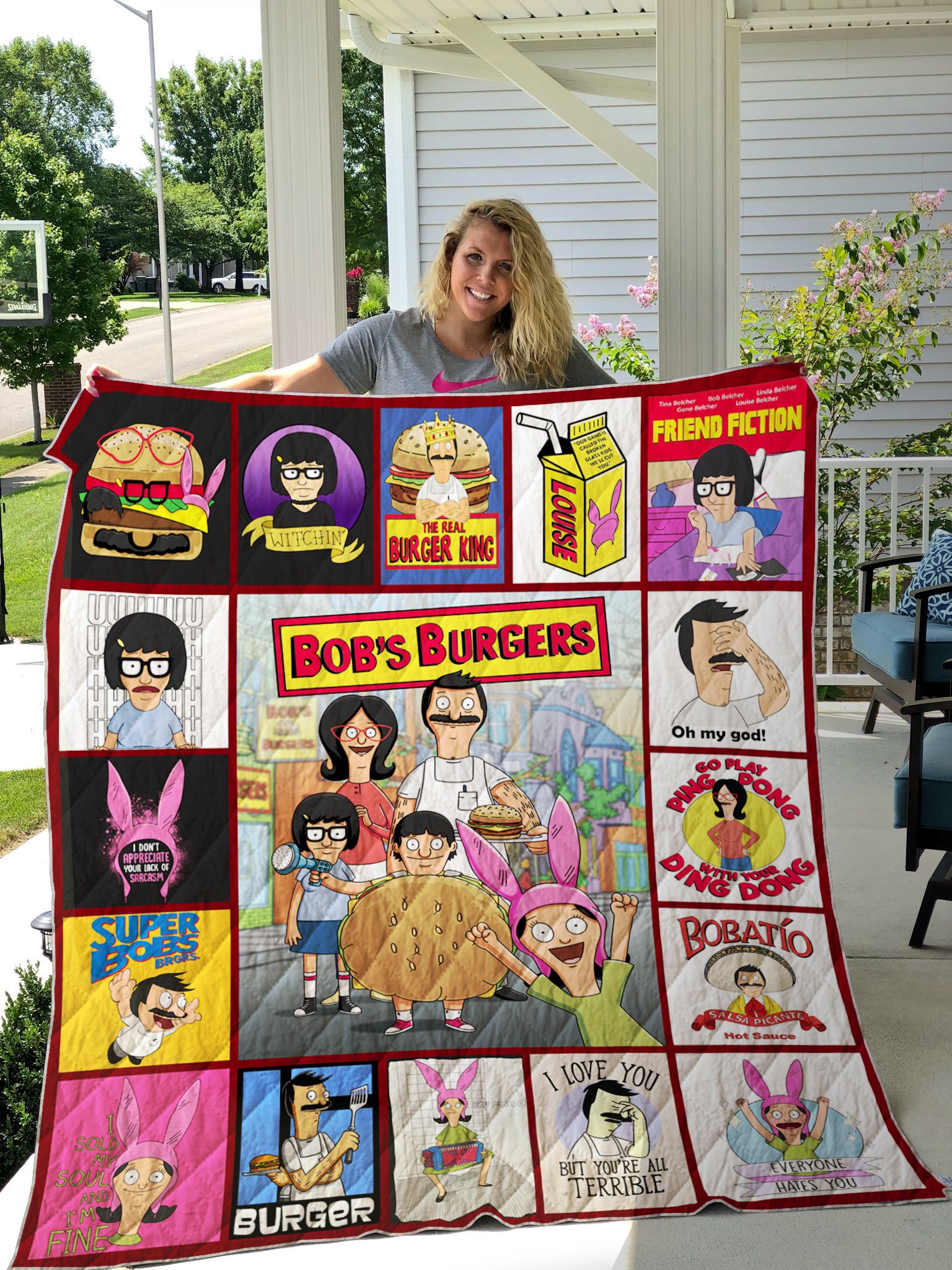 Bobs Burgers H89 Quilt Pick A Quilt