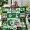 Boston Celtics – To My Grandson – Love Grandmom Quilt