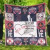 Boston Red Sox Family – To My Son Quilt