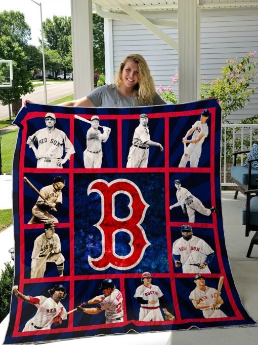 Boston Red Sox Quilt Blanket