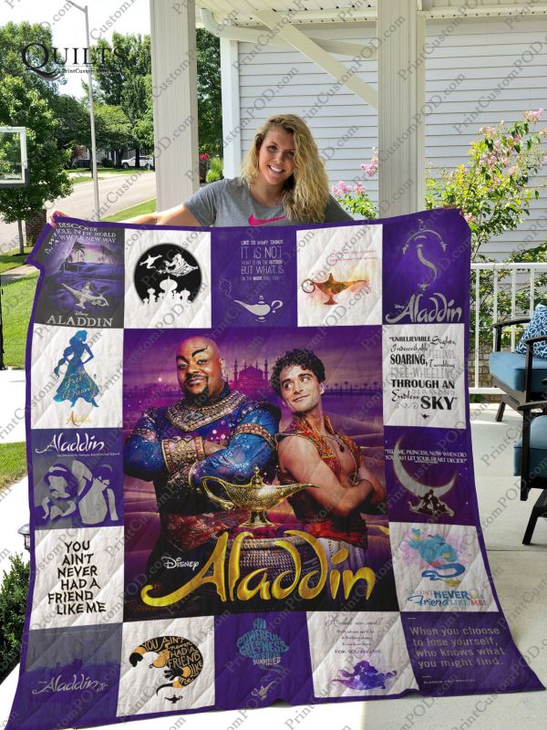 Broadway – Aladdin The Musical Quilt Blanket Ver 17