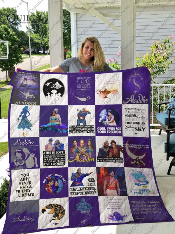 Broadway – Aladdin The Musical Quilt Blanket Ver 25