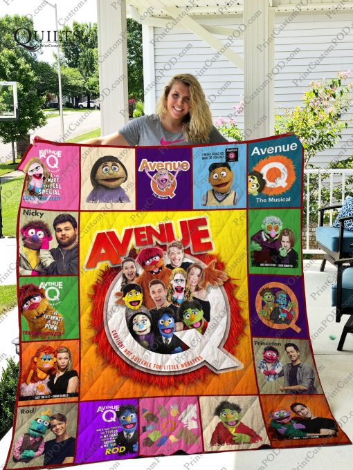 Broadway – Avenue Q Musical Quilt Blanket Ver 17-2