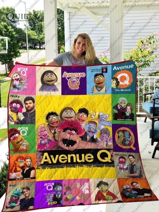 Broadway – Avenue Q Musical Quilt Blanket Ver 17-3