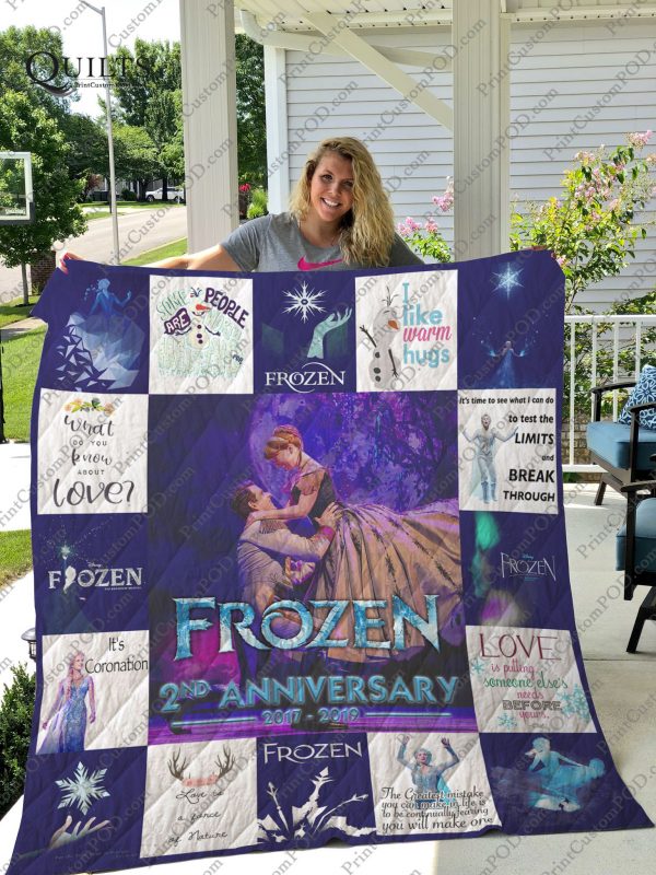 Broadway – Frozen (musical 2) 2nd Anniversary Quilt Blanket Ver 17