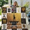 Broadway – Hamilton Musical Logo 4th Anniversary Quilt Blanket Ver 17