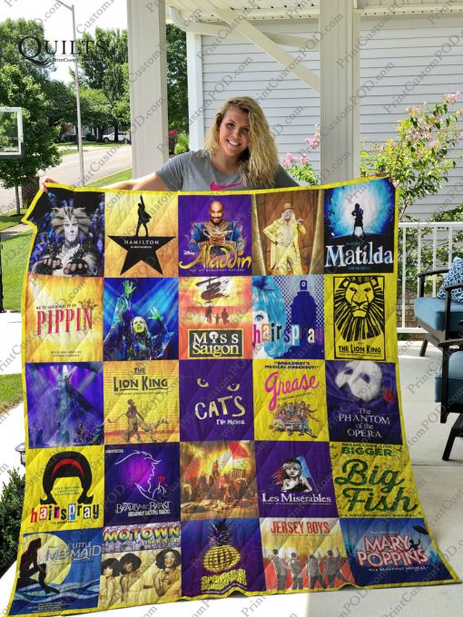 Broadway Musicals Blanket For Fans Ver 25