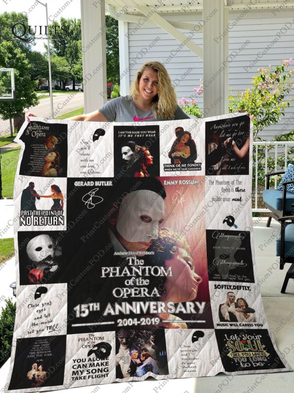 Broadway – The Phantom Of The Opera Movie/musical Quilt Blanket Ver 17