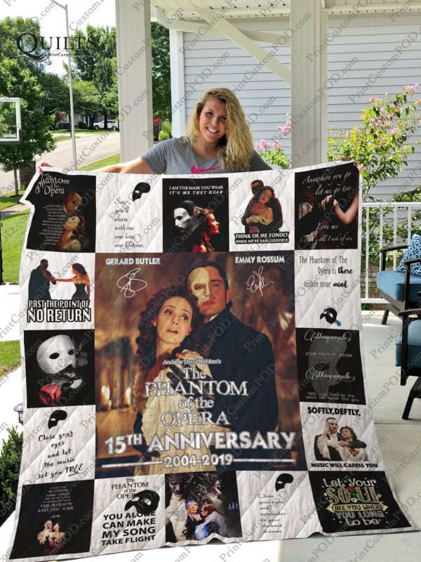 Broadway – The Phantom Of The Opera Movie Quilt Blanket Ver 17