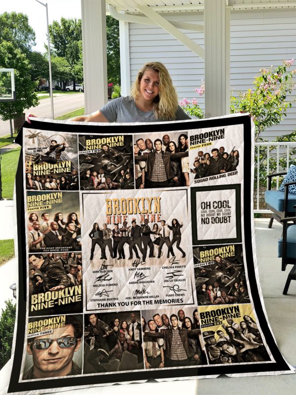 Brooklyn Nine-nine Quilt Blanket I1d1