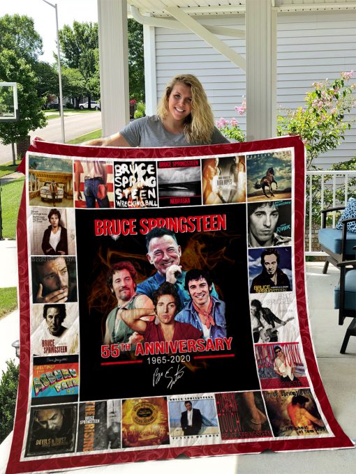 Bruce Springsteen Quilt Blanket I1d2