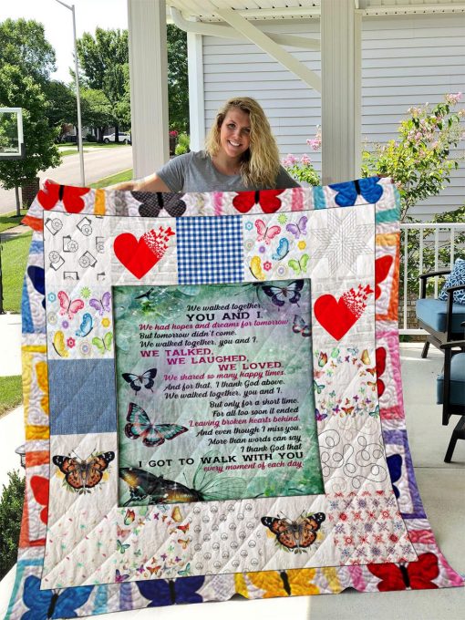 Butterfly Quilt Blanket I1d2- Made With Love