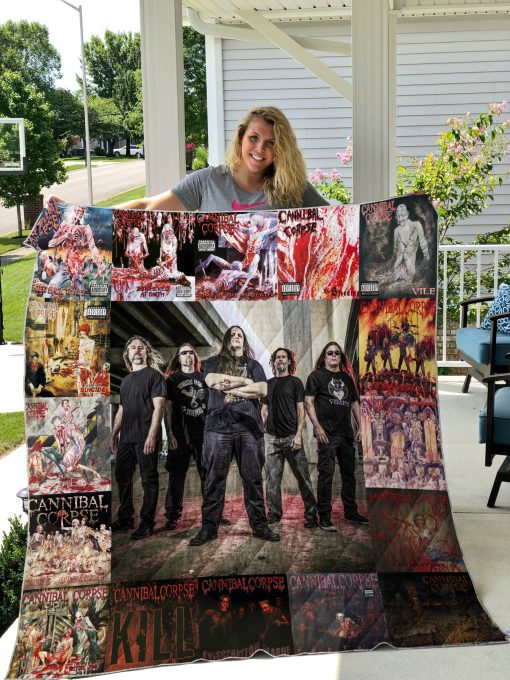 Cannibal Corpse Quilt Blanket