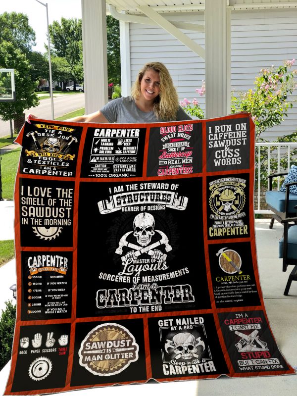 Carpenter Printed Blanket 01