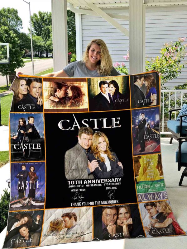 Castle (tv Series) Quilt Blanket I1d3