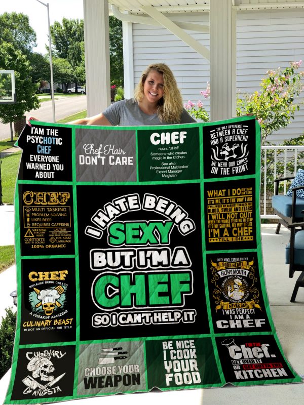 Chef Printed Blanket 01