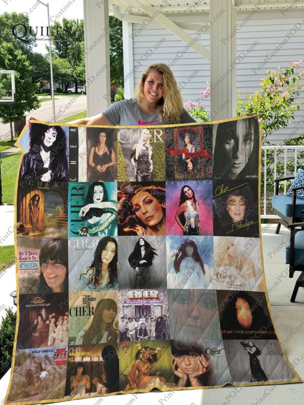 Cher Albums Quilt Blanket For Fans Ver 25